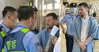 Лео Месси задержали в аэропорту Пекина